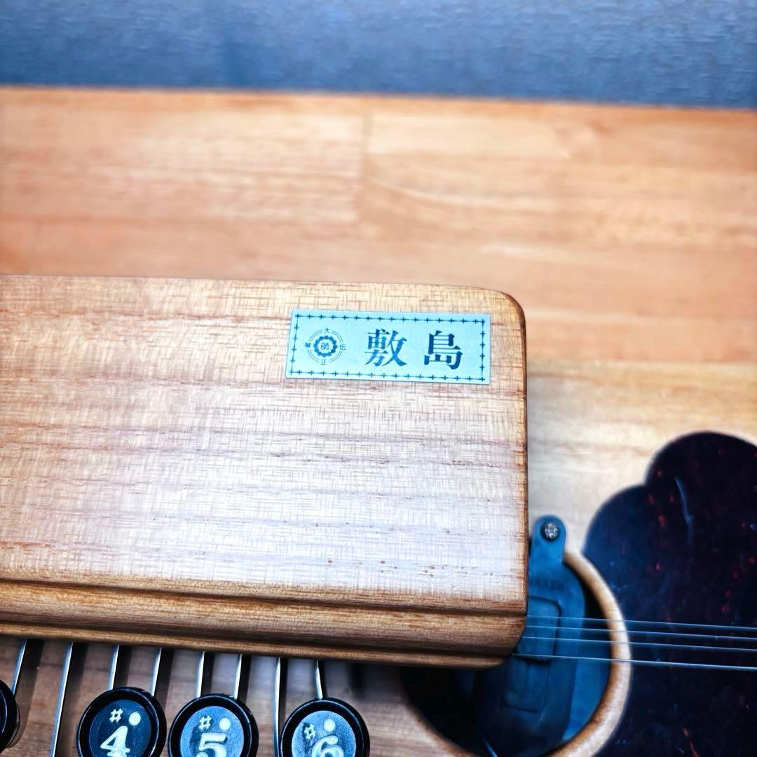 Taishogoto Shikishima Kotodenryu Innocence Finish Wooden Hard Case Included String Instrument