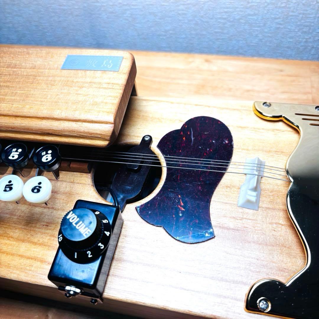 Taishogoto Shikishima Kotodenryu Innocence Finish Wooden Hard Case Included String Instrument