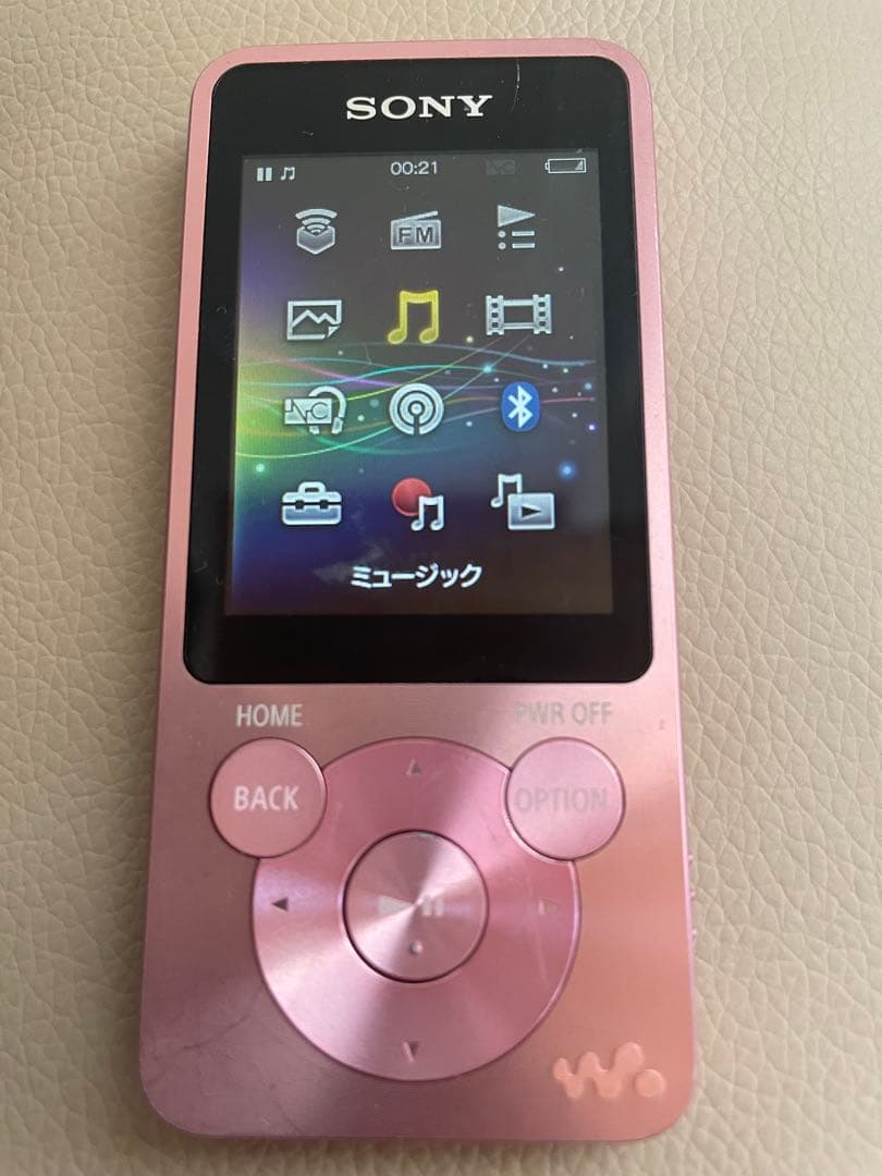 SONY Walkman NW-S14 Pink 8GB with Speaker Dock