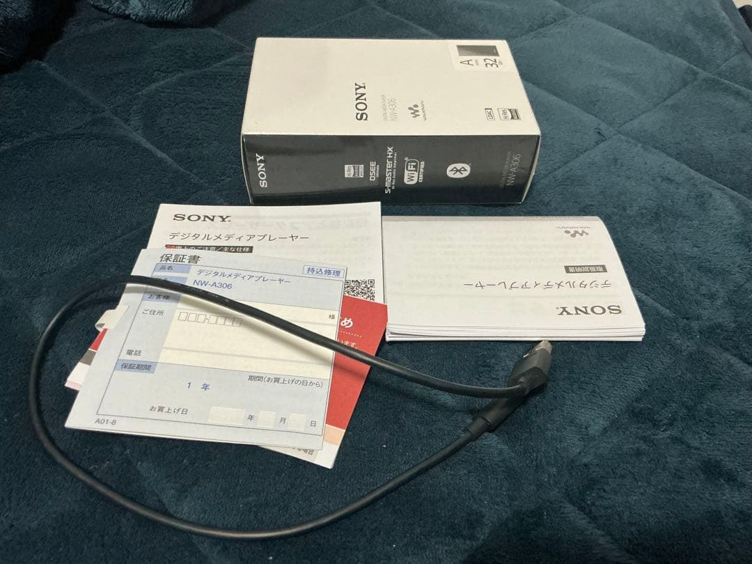 SONY NW-A306 32GB Blue