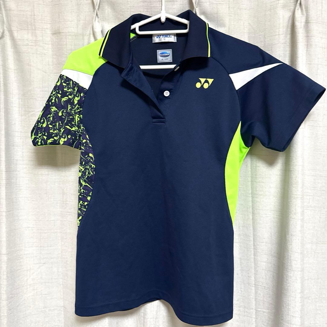 YONEX Polo Shirt Navy Women's Size S