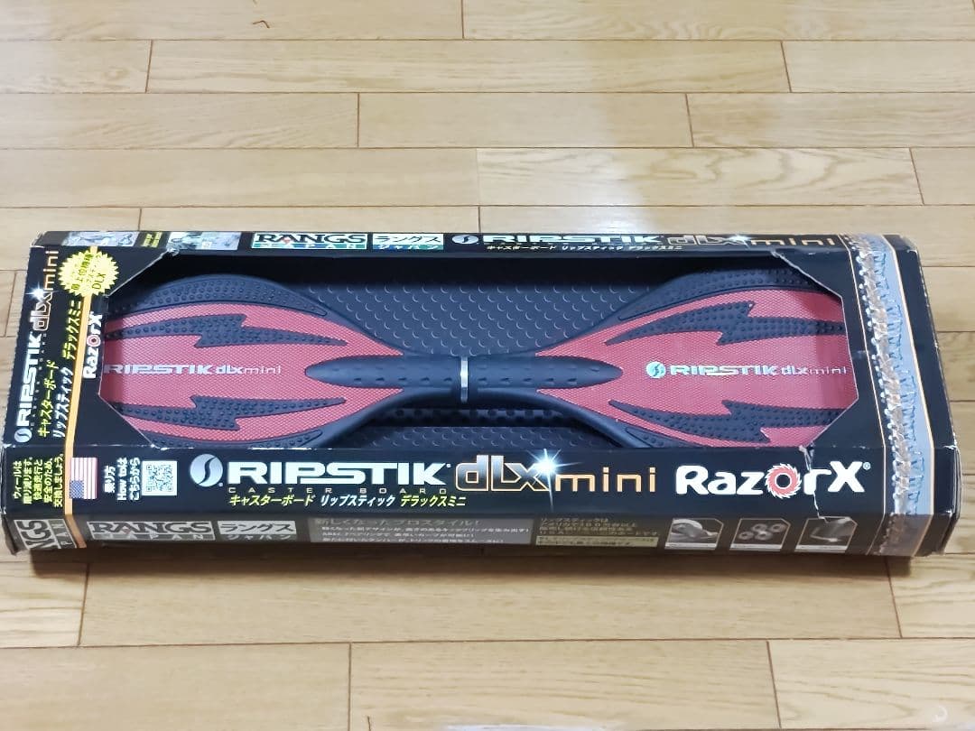 New, unopened. Caster board. Ripstik Deluxe Mini. Red.